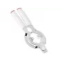 LEIFHEIT ComfortLine abrebotes 103135 – asistente de giro sin esfuerzo, mango ajustable, apto para lavavajillas, blanco/gris