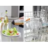 LEIFHEIT coctelera de aliño para ensalada 300 ml, transparente/verde