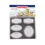 LEIFHEIT set de pegatinas decorativas para tarros, negro & blanco