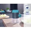 LEIFHEIT cortador de espiral manual para verduras con 2 opciones de corte, blanco/verde