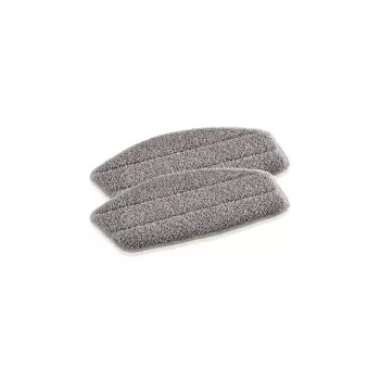 Leifheit CleanTenso paños de microfibra de repuesto, pack de 2, blanco