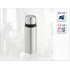 LEIFHEIT Thermos Coco 0,5L botella de acero inoxidable con aislamiento al vacío, plateada