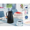 LEIFHEIT Thermos Harmonic negra 1L jarra isotérmica con aislamiento al vacío