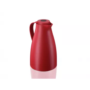 LEIFHEIT Thermos Harmonic roja jarra isotérmica con aislamiento al vacío 1,0 L