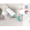 LEIFHEIT Duster plumero plano electrostático XL cabeza flexible con sistema Click, azul/blanco