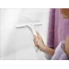 LEIFHEIT Cabino 24cm escurridor de ducha con gancho de ventosa, blanco/gris