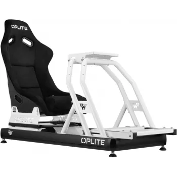 Oplite Cockpit Chassis R8 Fury White Simulador de carreras marco