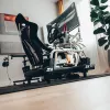Oplite Cockpit Chassis R8 Fury White Simulador de carreras marco