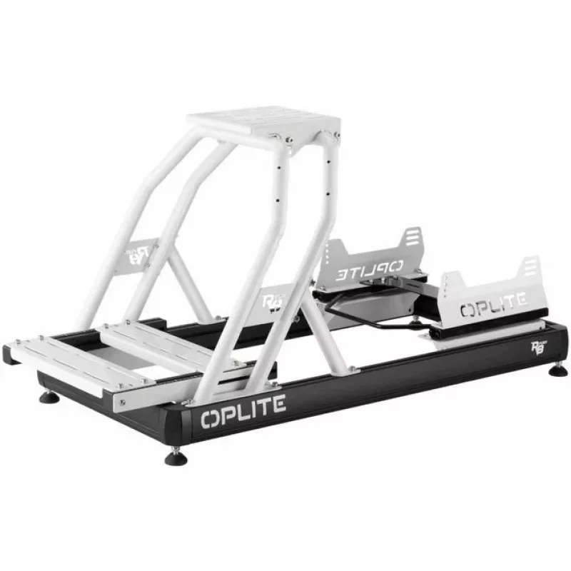 Oplite Cockpit Chassis R8 Fury White Simulador de carreras marco