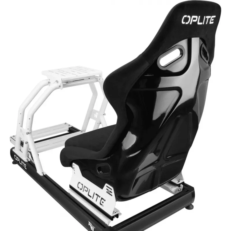Oplite Cockpit Chassis R8 Fury White Simulador de carreras marco