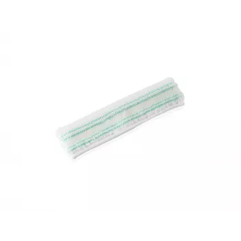 LEIFHEIT funda de microfibra de repuesto para limpiacristales M, 32 cm, blanco/turquesa