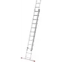 Escalera multiusos de aluminio HAILO S80 ProfiStep duo 2x12 peldaños