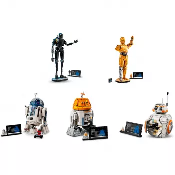 Pack LEGO Star Wars Droide (BB-8, R2-D2, BB-9E) droides robot controlados por app