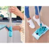 LEIFHEIT Set de limpieza de suelos Clean Twist M Ergo con Power Cleaner 1L, sistema de mopa giratoria, verde/blanco