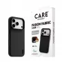 Funda CARE by PanzerGlass Fusion Fabric negra con MagSafe para iPhone 17 Pro