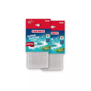 Paños de recambio LEIFHEIT 2 uds. SuperDuster Floor M 33 cm