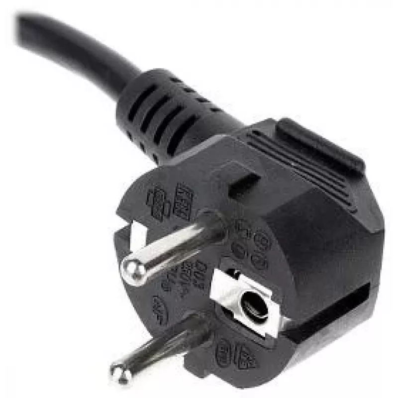 Regleta de enchufes DELTA PD-4/R10 de 4 tomas con cable de 10 m, negra