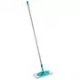 Fregona plana LEIFHEIT POWER CLEAN M Micro Duo con mango telescópico, 33 cm, verde/blanco/gris