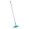 Fregona plana LEIFHEIT POWER CLEAN M Micro Duo con mango telescópico, 33 cm, verde/blanco/gris