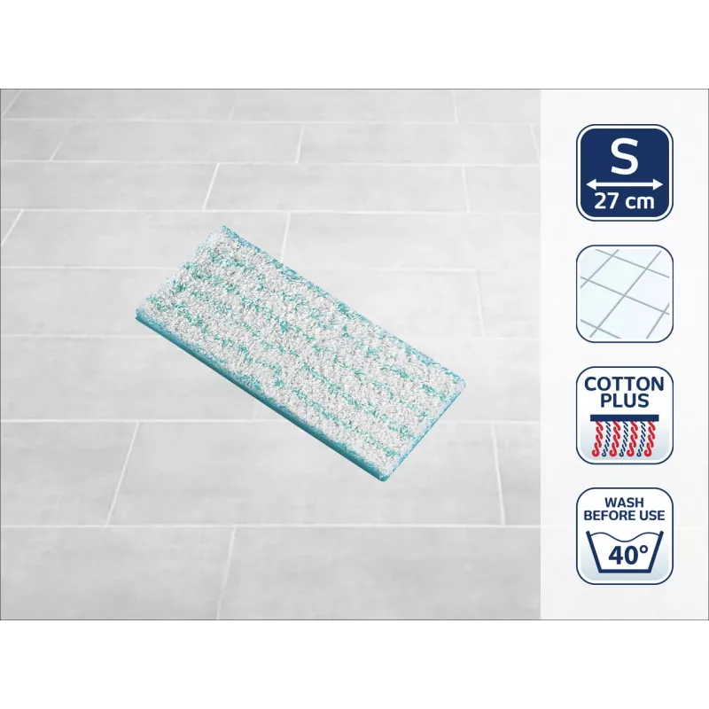 Funda de fregona de recambio LEIFHEIT Picobello S Cotton Plus 27 cm