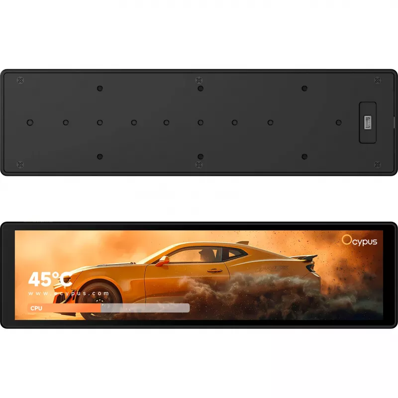 Monitor OCYPUS Sigma ES916 de 9,16 pulgadas IPS WUXGA Mini-HDMI con alimentación USB-C, negro