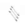 Fijaciones para funda de tabla de planchar LEIFHEIT (set de 4, blancas, cintas elásticas con clips)