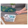 Funda de tabla de planchar LEIFHEIT Cotton Comfort S/M 125x40 cm azul/blanco a rayas