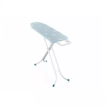 Tabla de planchar LEIFHEIT Classic M Compact 120x38 cm con funda de algodón y soporte fijo para la plancha