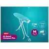 Tabla de planchar LEIFHEIT Air Board M Compact Plus 120x38 cm con tecnología Thermo-Reflect
