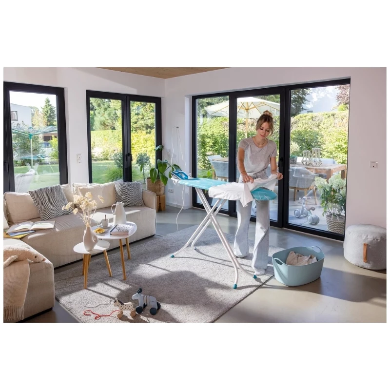 Tabla de planchar LEIFHEIT Air Board M Compact Plus 120x38 cm con tecnología Thermo-Reflect