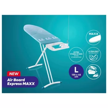 LEIFHEIT Air Board Express L Maxx Solid tabla de planchar 130x45cm Thermo-Reflect