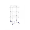 LEIFHEIT Classic Tower 270 tendedero para interior y exterior, 27 m de tendedero, plegable, 3 niveles, blanco/azul