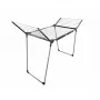 LEIFHEIT Pegasus 180 Solid Black Tendedero de alas, 18 m de cuerda, plegable, inoxidable, interior/exterior