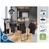 LEIFHEIT Tendedero Pegasus 200 Solid Black 20 m de cuerda plegable