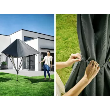 LEIFHEIT Tendedero giratorio LinoProtect 400