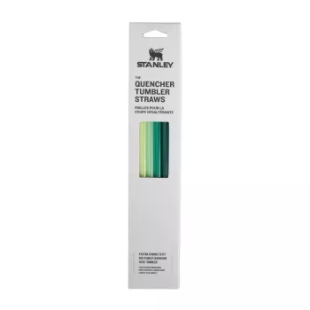 STANLEY set de pajitas con 4 piezas para The Quencher Travel Tumbler 0,89L, pajitas de plástico reutilizables sin BPA, verde