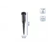 Leifheit Pin centrado joystick de tornillo giratorio