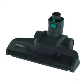 LEIFHEIT RotaroPowerVac 2in1 aspirador de escoba inalámbrico 20V con unidad de mano, 40 minutos de autonomía, motor sin escobillas, luces LED, sin bolsa, depósito de polvo de 0,45L, filtro HEPA, blanco