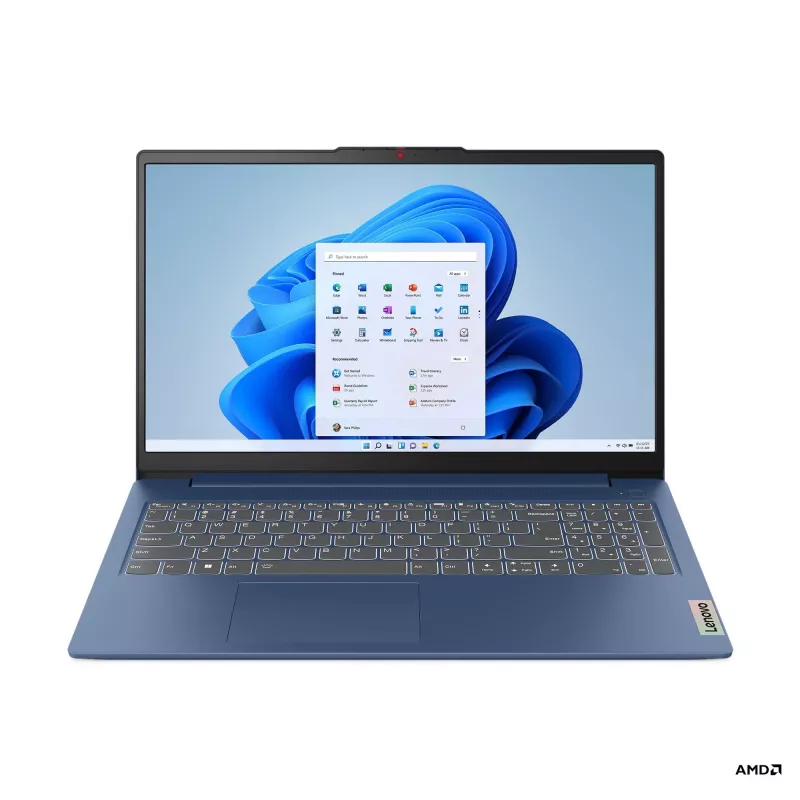 Lenovo IdeaPad Slim 3 portátil 15 inch - AMD Ryzen 5 4500U, 16GB RAM, 512GB SSD, Full HD IPS, teclado retroiluminado, Windows 11 Home, Arctic Grey