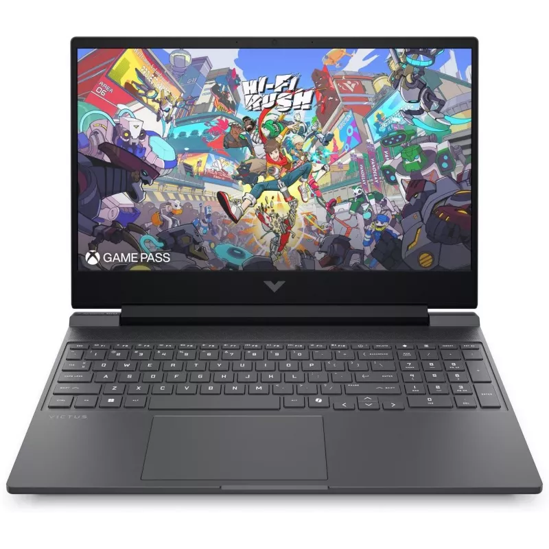 HP Victus 15-fa2059nw portátil gaming 15,6 inch FHD 144Hz - Intel Core i7-13620H, 16GB RAM, 512GB SSD, NVIDIA GeForce RTX 5060, Windows 11 Home, negro