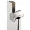 Hailo ProfiStep uno 7115-007 escalera de apoyo de aluminio, altura de trabajo máx. 5,15 m, plata