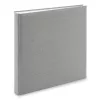 Álbum de fotos Goldbuch Trend 2, 300 mm, 60 hojas blancas, encuadernación de tapa dura, gris (27606)