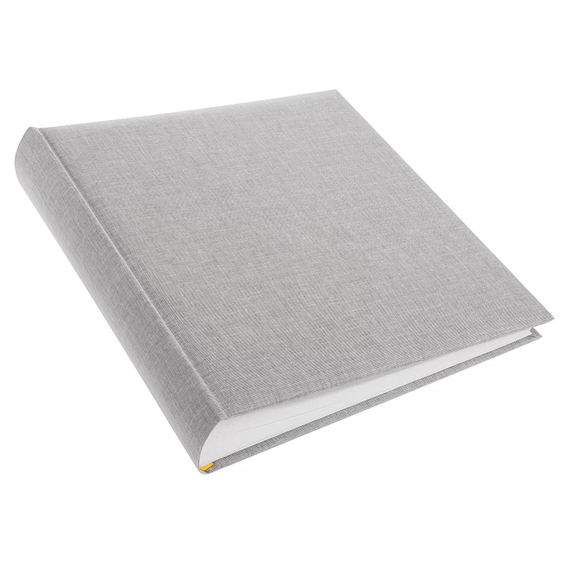 Álbum de fotos Goldbuch Trend 2, 300 mm, 60 hojas blancas, encuadernación de tapa dura, gris (27606)
