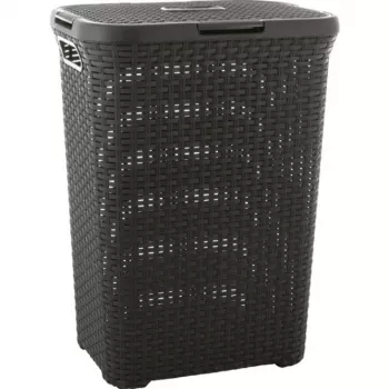 Curver Style 60L cesto de ropa gris oscuro