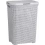 Curver Natural Style cesto de ropa 60L gris claro