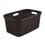 CURVER cesto de ropa Style 45L 59,2 x 38 x 27 cm marrón oscuro