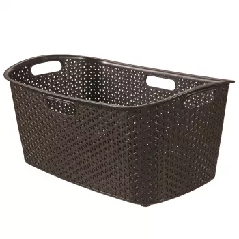 CURVER My Style cesto de ropa 47L marrón oscuro 60x39x28cm
