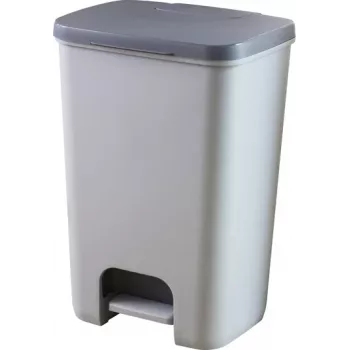 CURVER cubo de pedal Essentials 40L gris/gris oscuro
