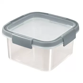 CURVER Smart Eco Fresh recipiente cuadrado de almacenamiento 0,9L transparente con tapa verde