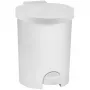 CURVER cubo de basura de pedal Deco 15L blanco con cubo interior extraíble